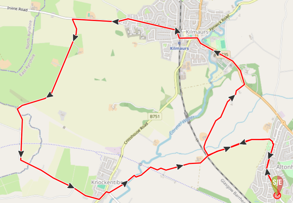 Route map