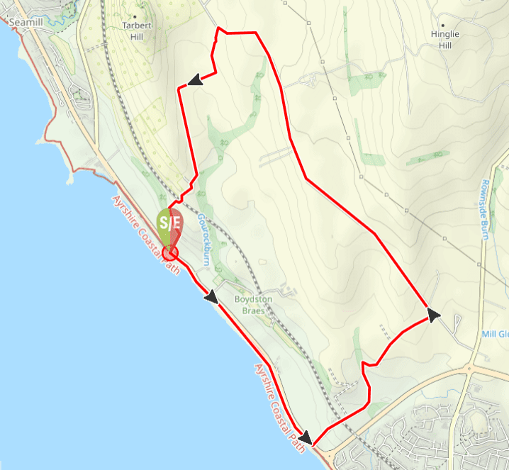 Route map image