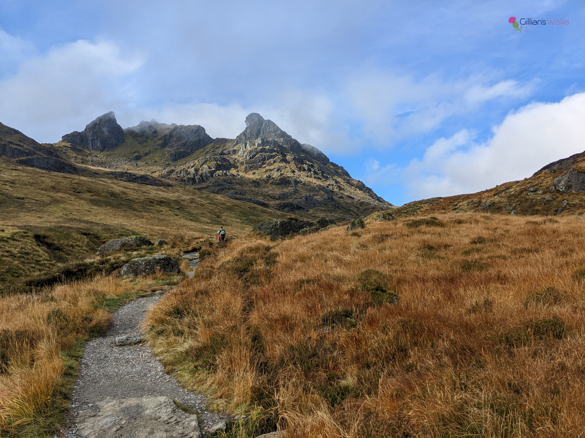 The Cobbler seen from the access path