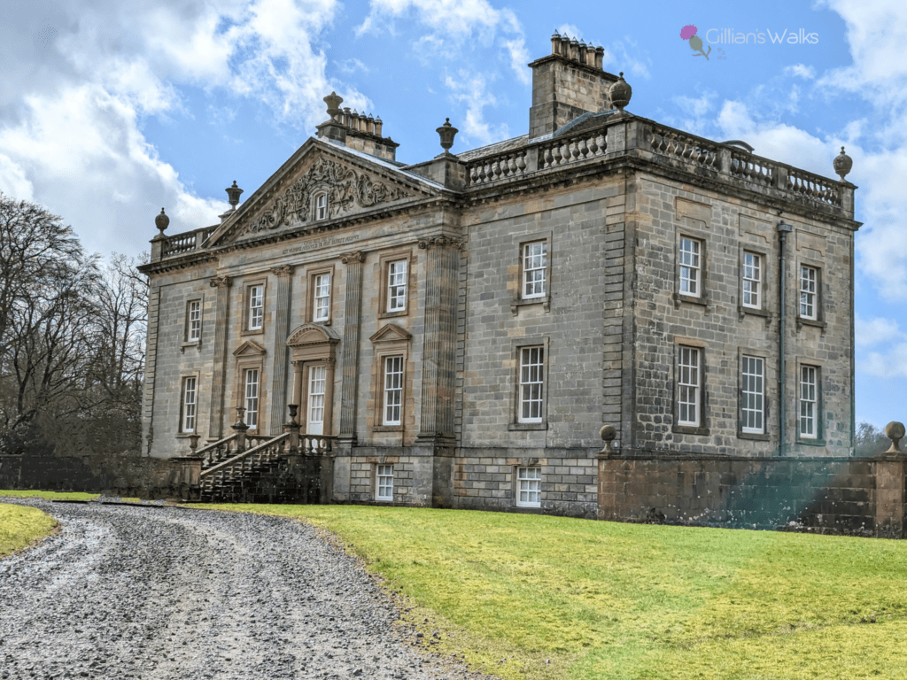 Front of Auchinleck House